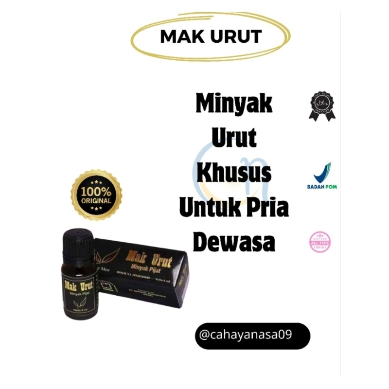 Ayla Mak Urut Minyak Urut Khusus Pria Dewasa Original Nasa