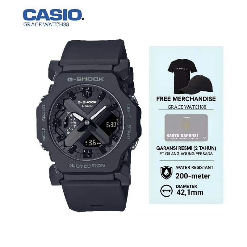 Jam tangan Casio G-Shock Ga-2300-1adr / Gshock original ga-2300-1