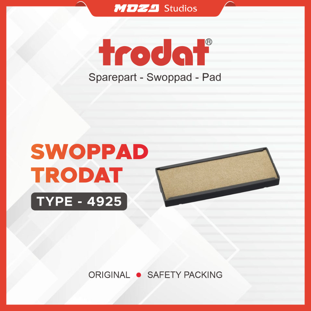 

Swop Pad TRODAT 4925 - Bantalan Ukuran 82mm x 25mm