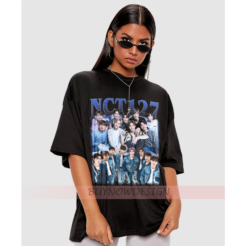 [READY] KAOS T SHIRT PRIA WANITA NCT 127 KPOP HAECHAN, JAEHYUN, JOHNNY, MARK LEE, TAEIL, YUTA
