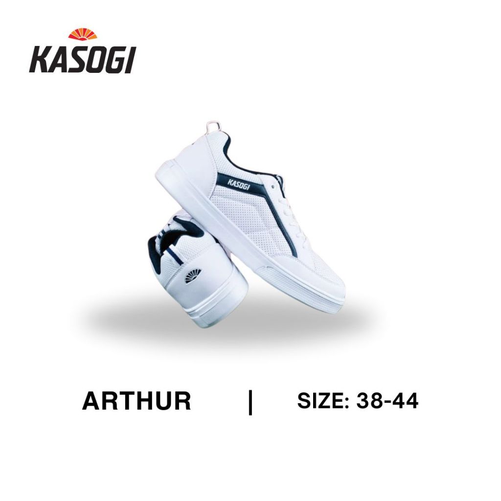 Sepatu Pria Kasogi Dewasa Casual Sneakers Seri Arthur