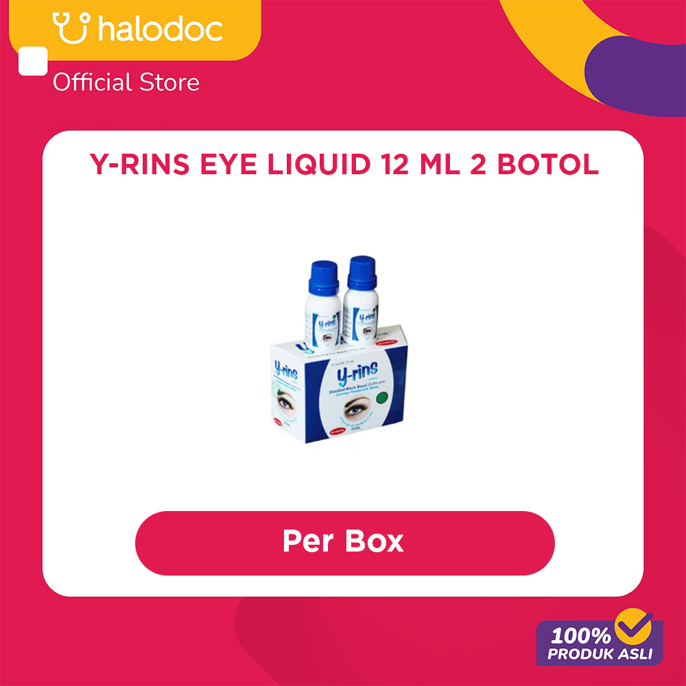 Y-Rins Eye Liquid 12 ml 2 Botol