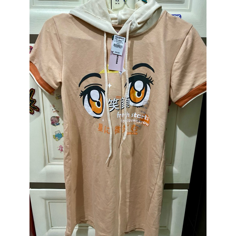 midi dress hoodie anak nevada