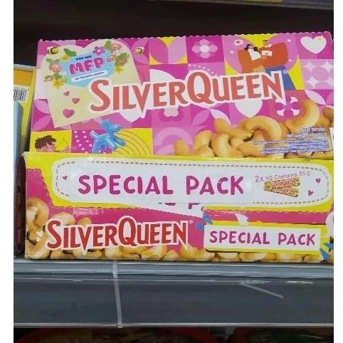 

SilverQueen Chocolate Special Pack isi 2x55gr / coklat