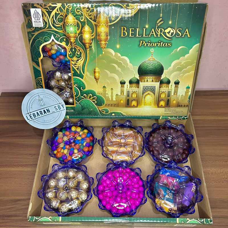

Paket coklat lebaran Bellarosa Prioritas Dream Bellatos Kurma