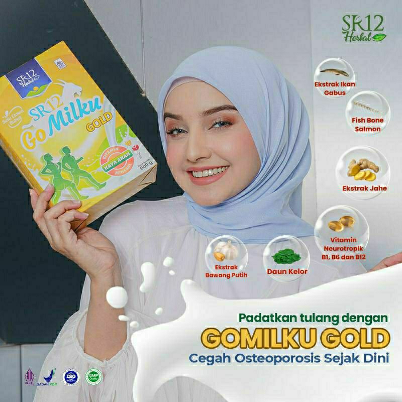 

gomilk gold susu kambing untuk tulang kuat
