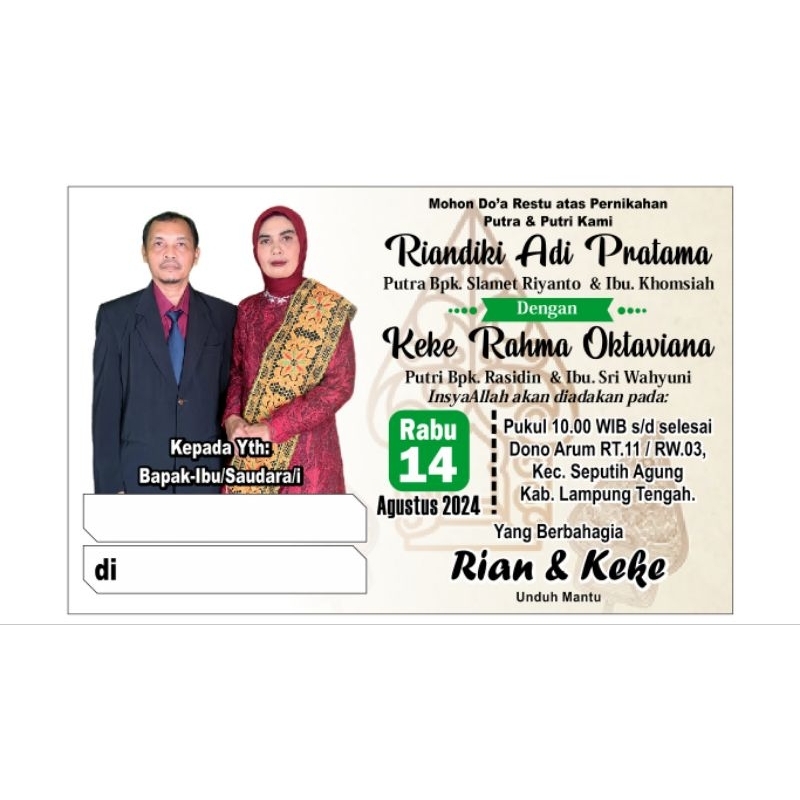 KEPLEK PUNJUNGAN KEPLEK UNDANGAN