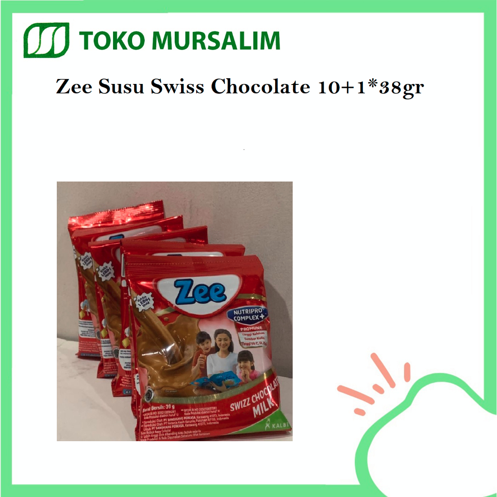 

Zee Susu Swis Chocolate- Susu Bubuk Pertumbuhan anak Kemasan Sachet