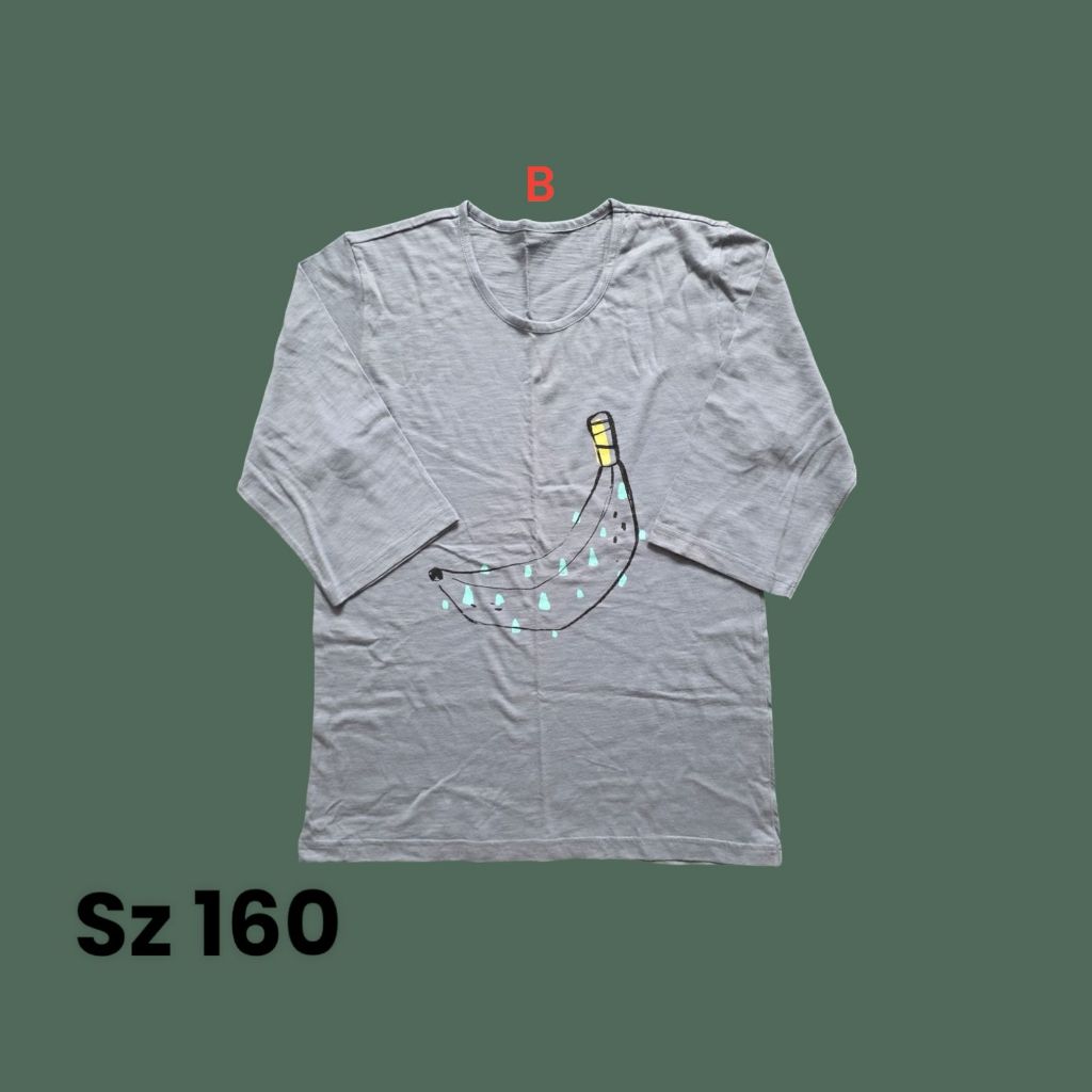 Unifriend - Kaos Anak Lengan 7/8 dan pendek sz 150/160