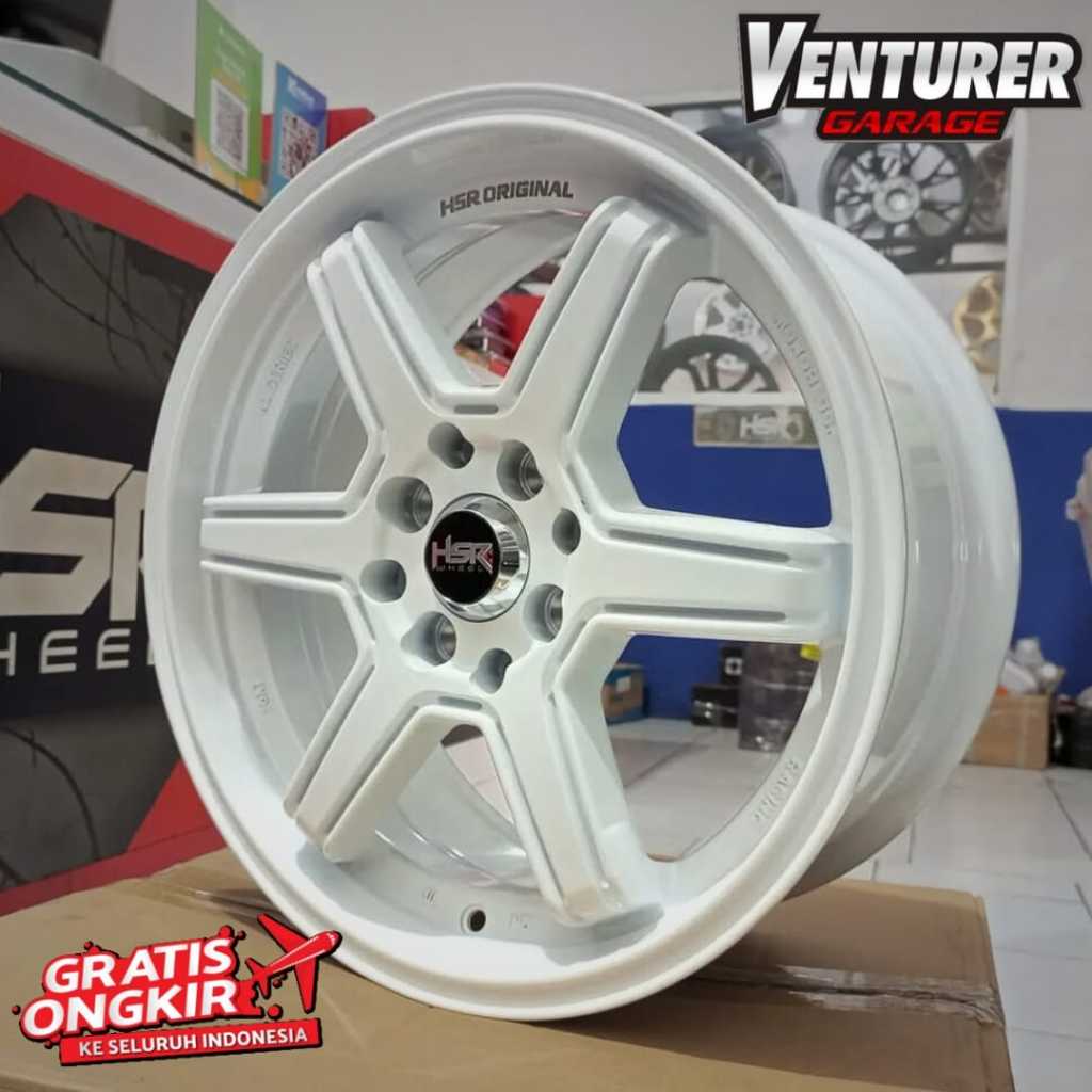 Velg mobil racing r16 hsr minas ring 16 untuk ignis swift livina brio