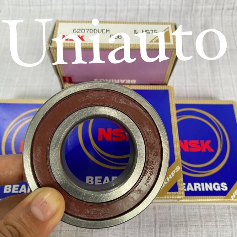 Bearing 6207 DDU NSK TUTUP KARET