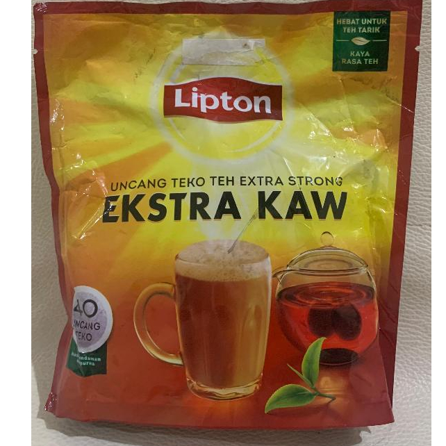

Lipton Teh Uncang Ekstra Kaw / Extra Strong