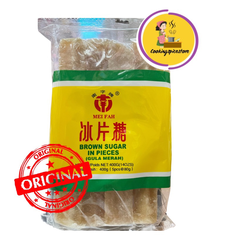 

Mei Fah Brown Sugar 400gr Gula Merah