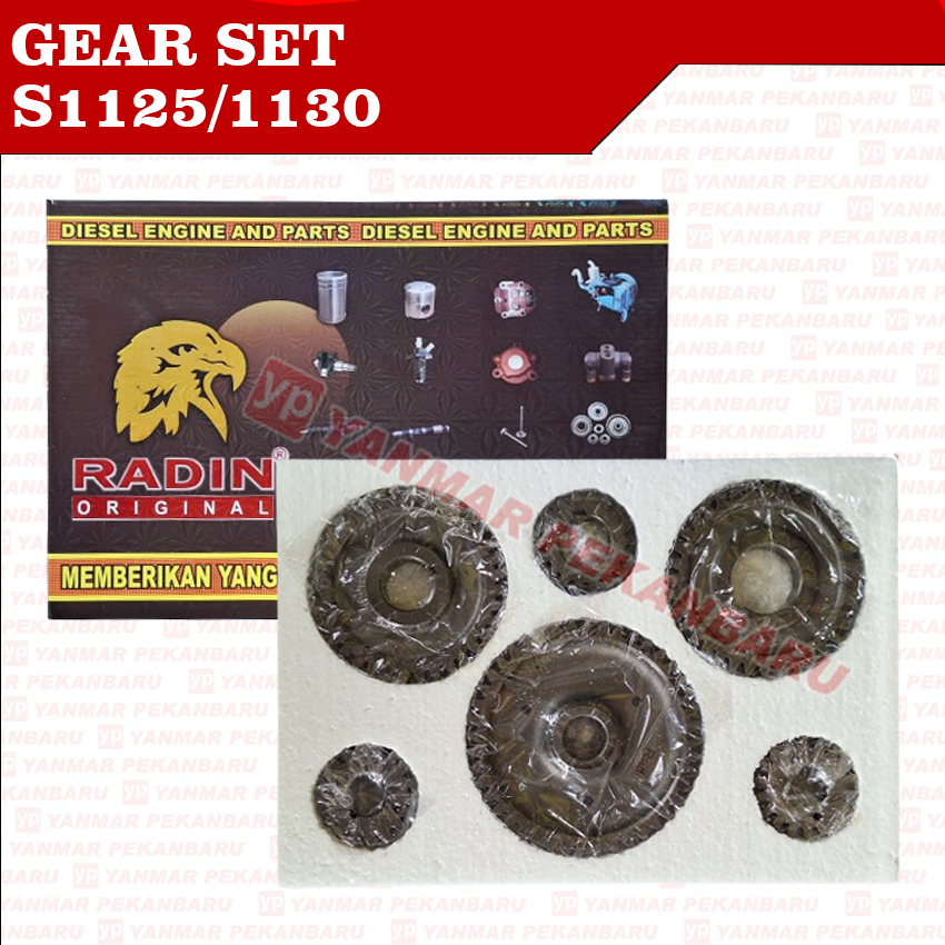 S1125 S1130 Gear Set Gigi Komplit Lurus mesin dongfeng 30PK 33PK