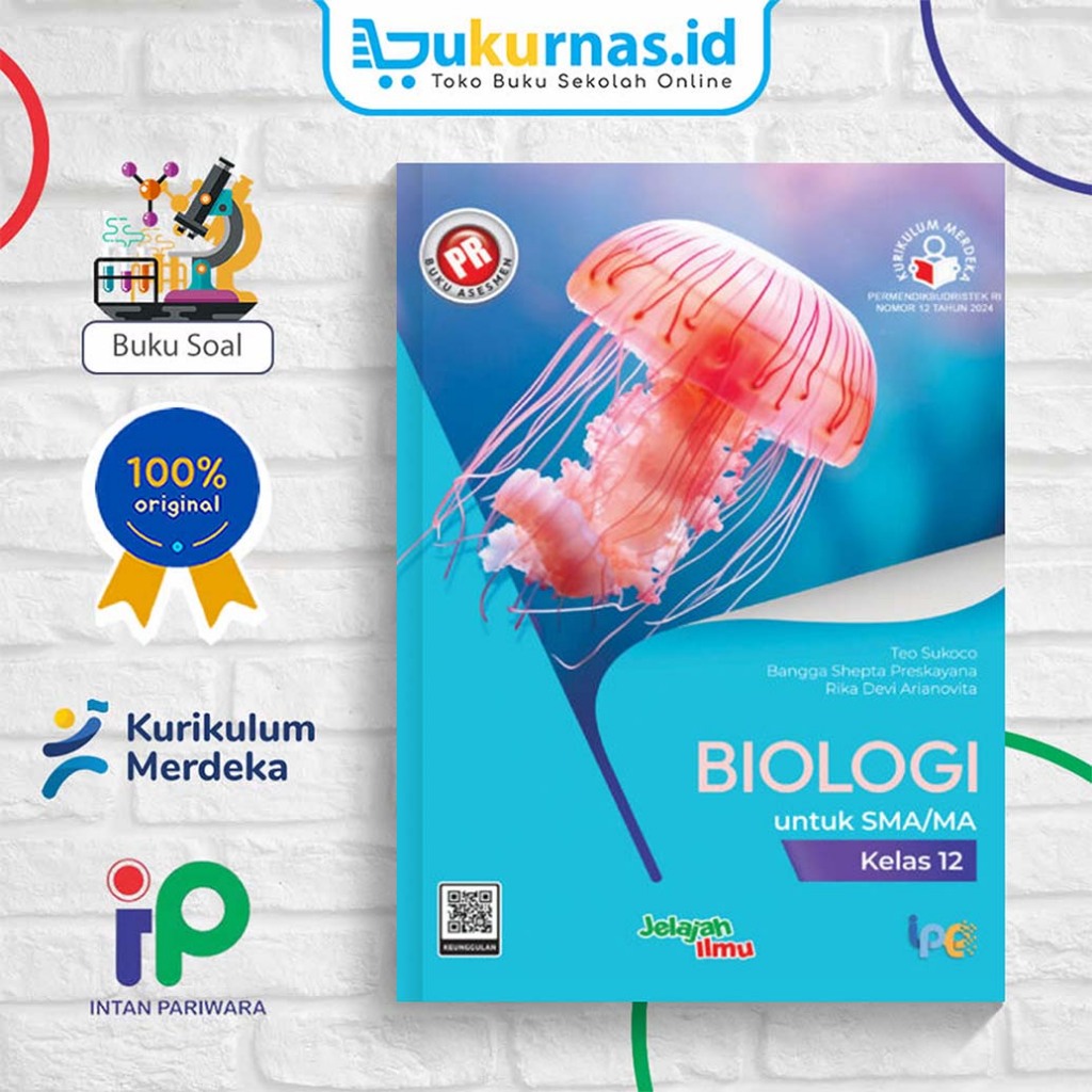 Buku PR Interaktif Biologi SMA/MA Kelas 12- Kurikulum Merdeka - Intan Pariwara