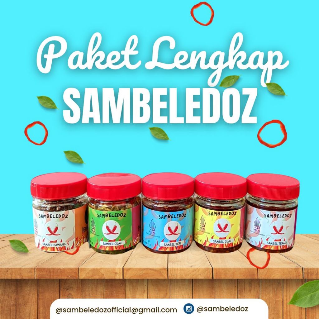 

Sambeledoz - Paket Lengkap Sambeledoz Fresh Best Seller 100gr