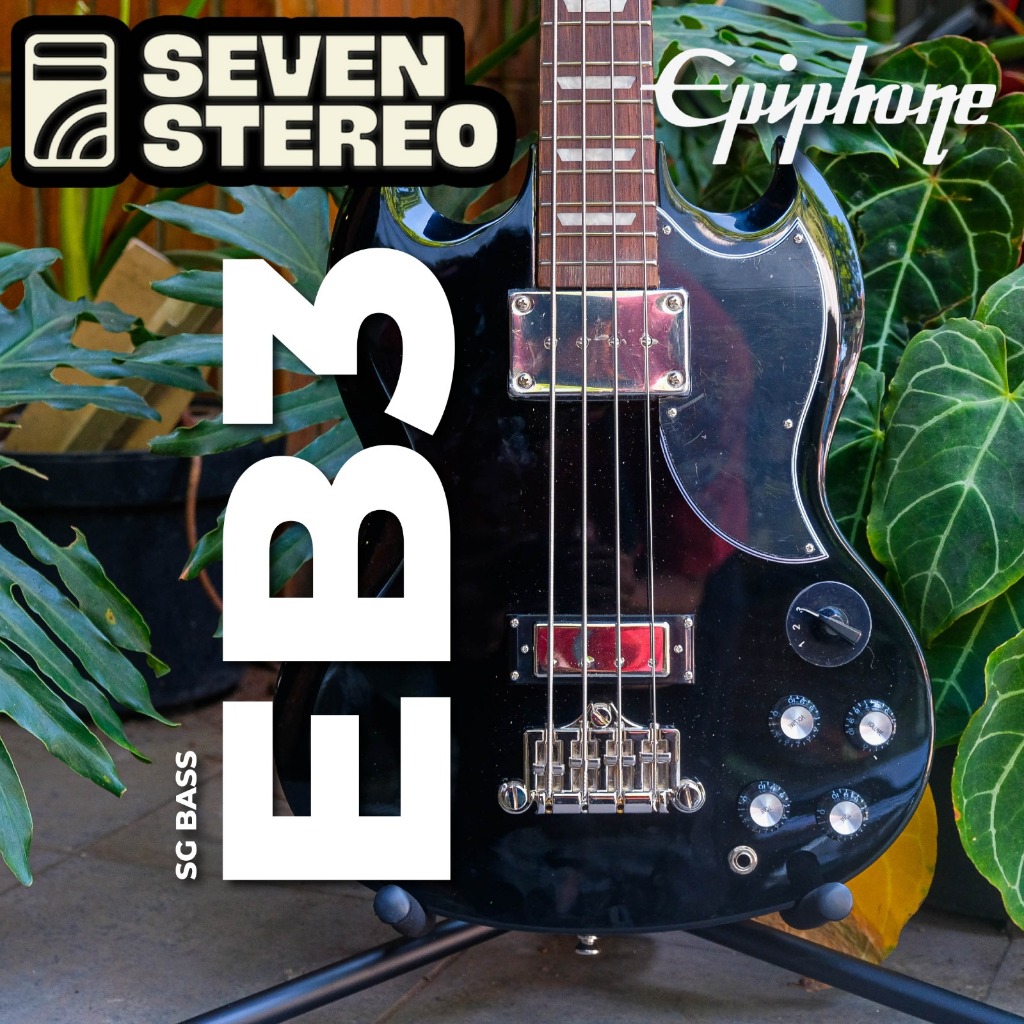 Epiphone EB-3 EB3 SG Bass Ebony