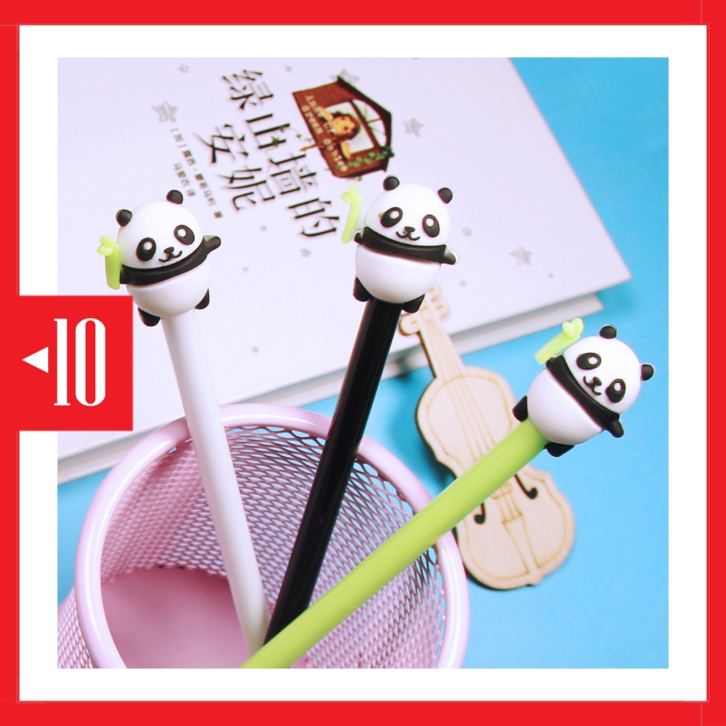 

PP25 pulpen gel karakter 0.5mm panda pen alat tulis sekolah