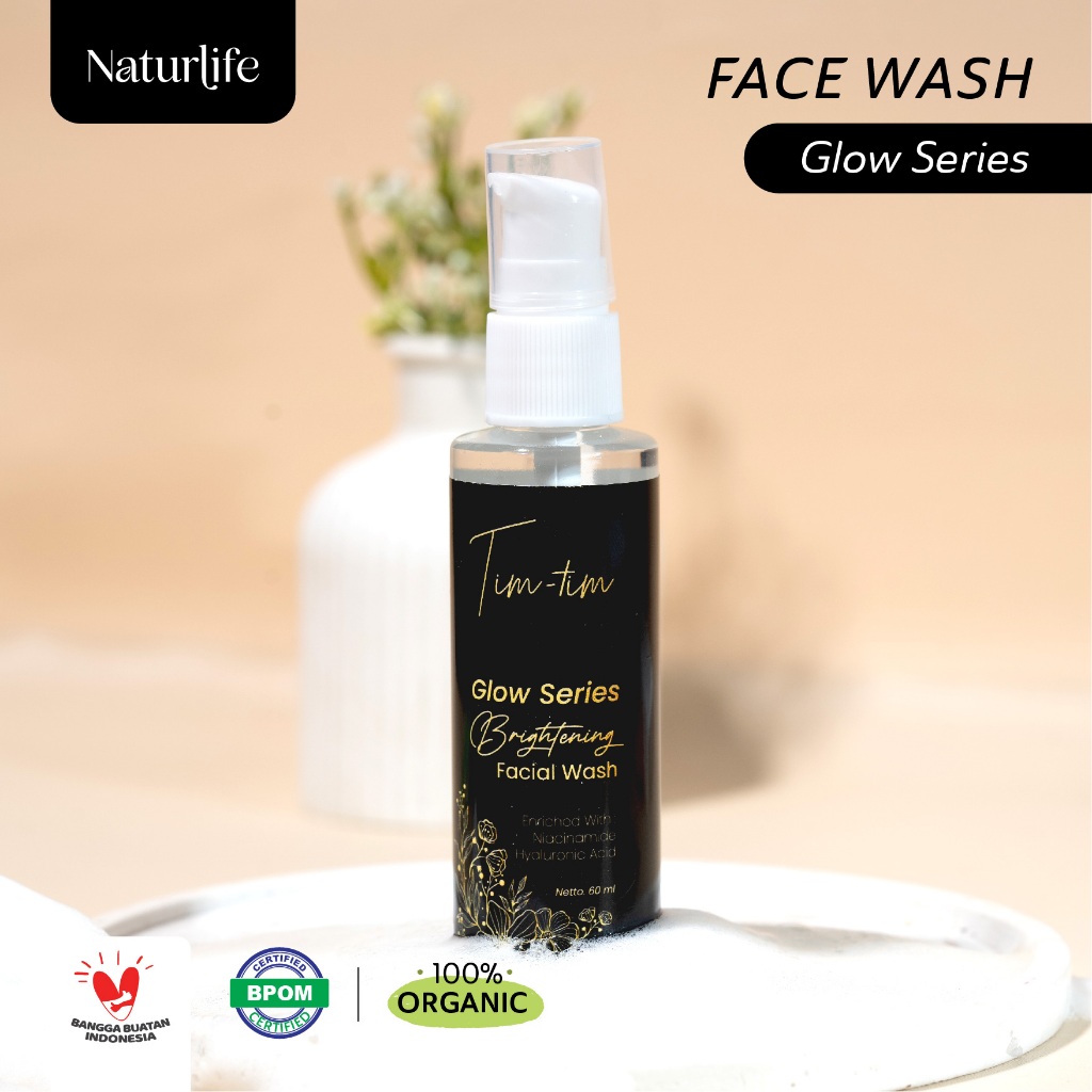 

Premium Brightening Facial Wash - Glowing Series dari Timtim Indonesia