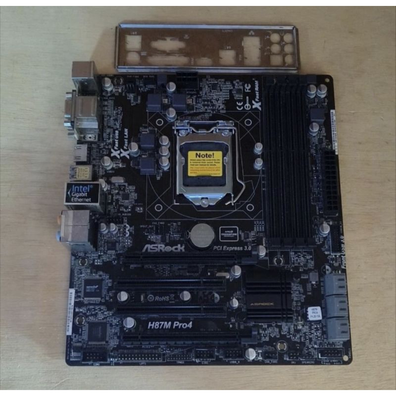 MOBO/MOTHERBOAD ASROCK H87M-PRO 4, LGA''1150 PCI''EXPRES 3.0 / 4 SLOT RAM DDR3