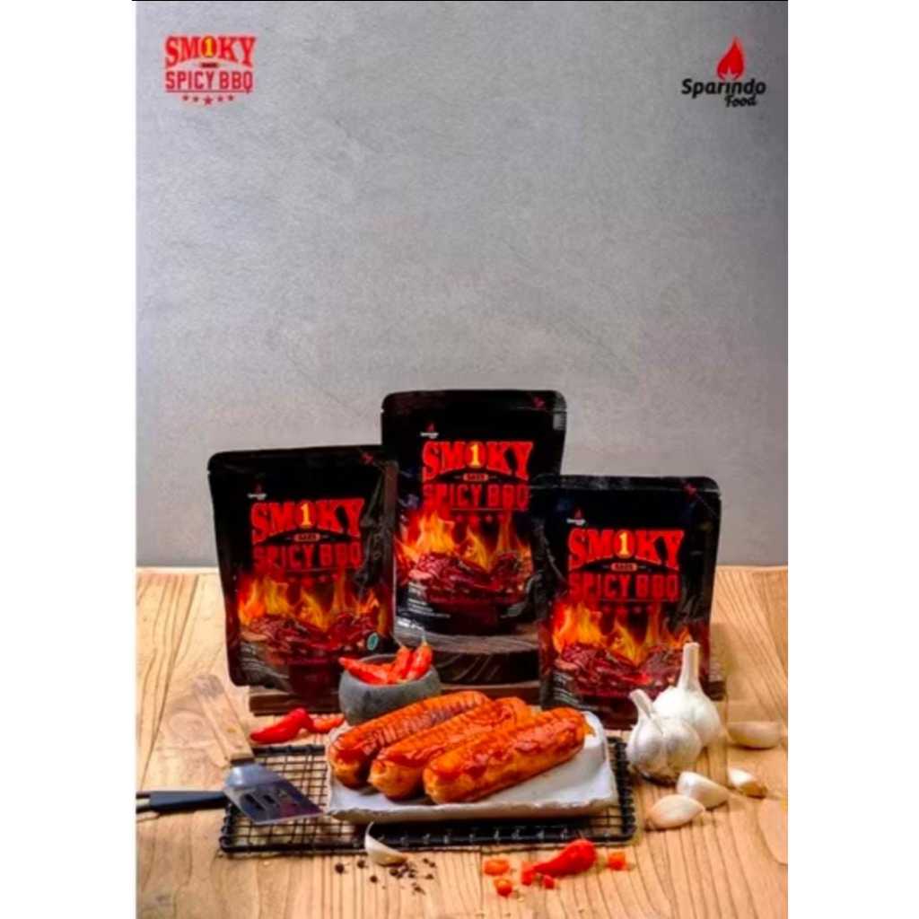 

SMOKY1 SPICY BBQ 250 gram (Spicy Barbeque Sauce)