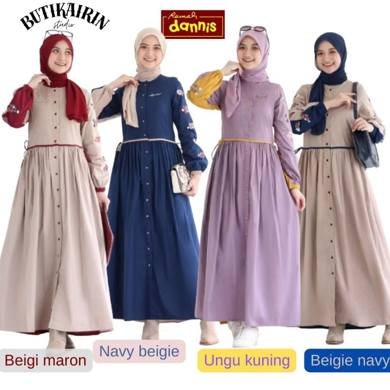 SALE dress/gamis DANNIS ori terbaru