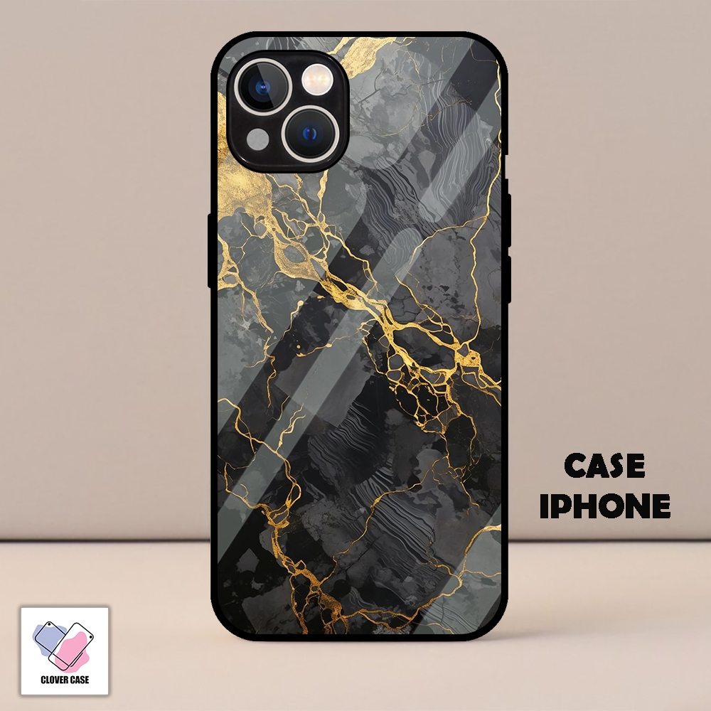 [TH69]  Case Glossy Case | IPHONE 13 | CASE KEKINIAN LUCU |  Casing Hp Kilau Motif AESTETIK
