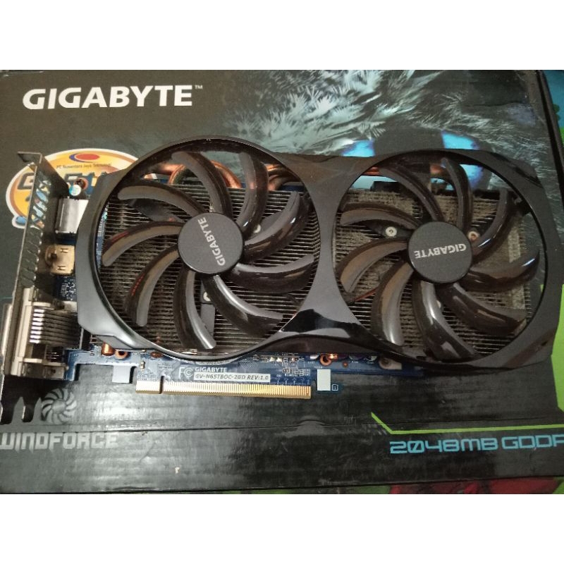 Gigabyte GTX 650 TI Boost 2GB