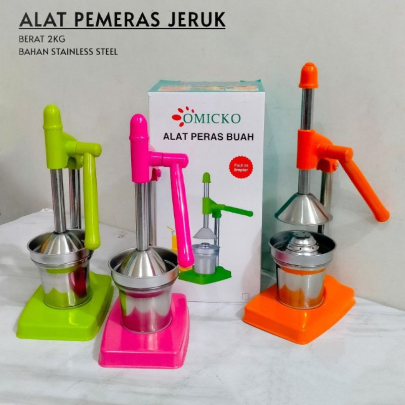 Alat peras jeruk manual alat peras jeruk berdiri stainless