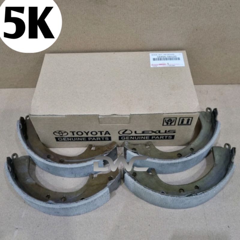 Brake Shoe - Kampas Rem Belakang Kijang 5k / 7k Oem 04495-0B020
