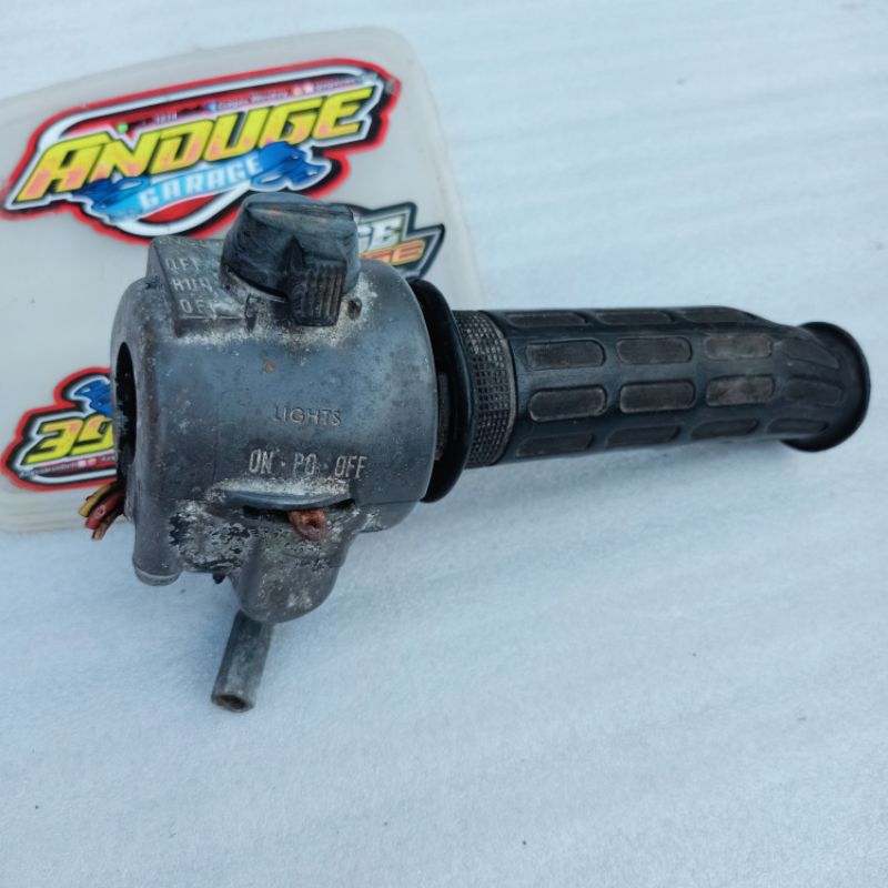 holder saklar tombol sakelar kanan kawasaki Binter GTO kz200 merzy KH
