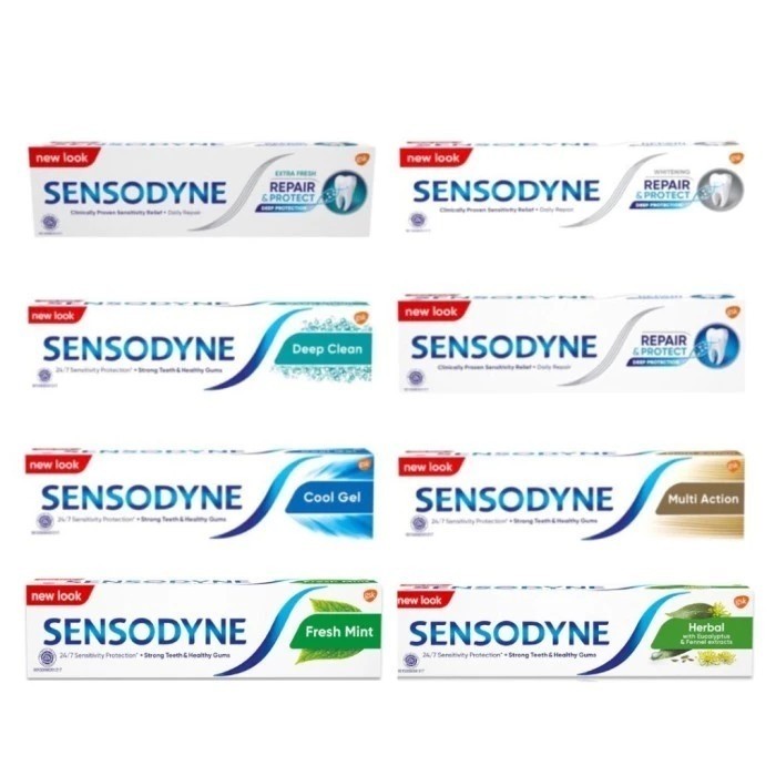 AS Sensodyne Pasta Gigi Sensitif Sensitive Odol 100 / 160 Gr KEMASAN BARU Sensoden