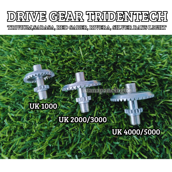 DRIVE GEAR DAN PINION TRIDENTECH 1000/2000/3000/4000/5000 TRIVIUM, SARASA,KILLER, RED SABER, RIVERA,