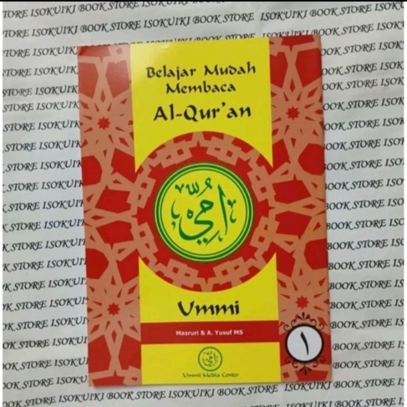 BUKU BELAJAR MUDAH MEMBACA AL - QURAN METODE UMMI JILID 1