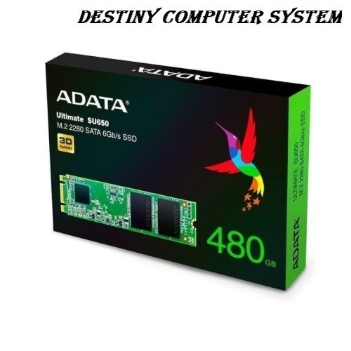 SSD Adata M2 M.2 2280 Sata 6GB/s Ultimate SU650 480GB