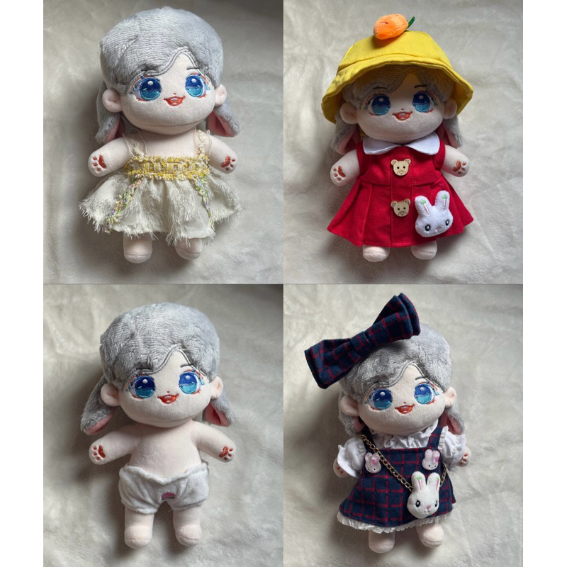 [PRELOVED] Doll Clothes 20cm Dress Set Baju Boneka Labubu Panty Kpop Anime Wanita