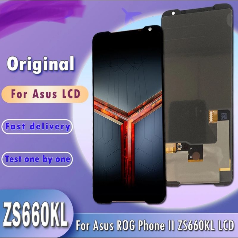 LCD TOUCHSCREEN ASUS ROG 2 BISA FINGER PRINT ORI