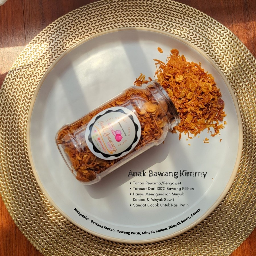

Anak Bawang Kimmy Premium Bawang Goreng Tanpa Campuran