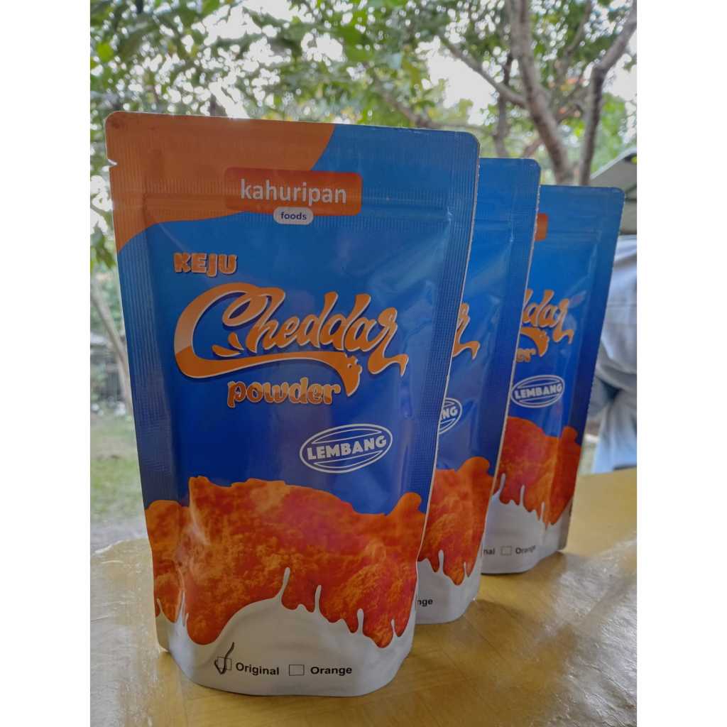 

Promo kahuripan foods cheese powder 200gr / keju cheddar bubuk 200gr / cheese powder 200gr