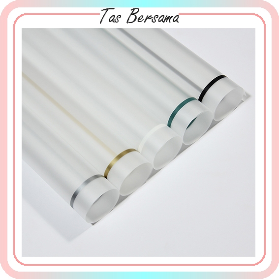 

20 LEMBAR Kertas Buket Bunga Transparan List Warna Flower Wrapping Paper Cellophane KB6087