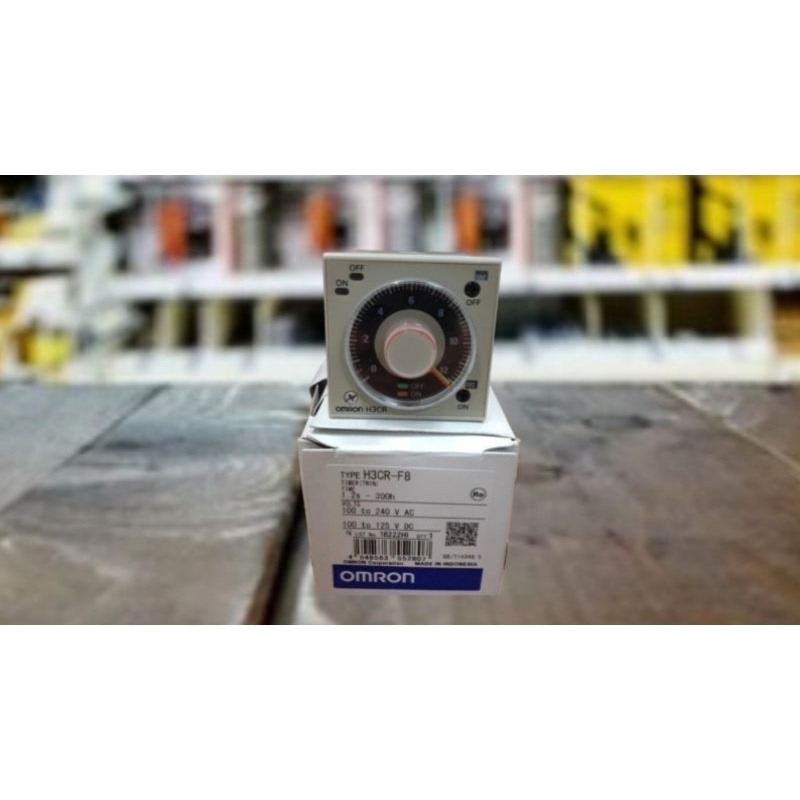Timer H3CR-F8 omron + socket 100% original