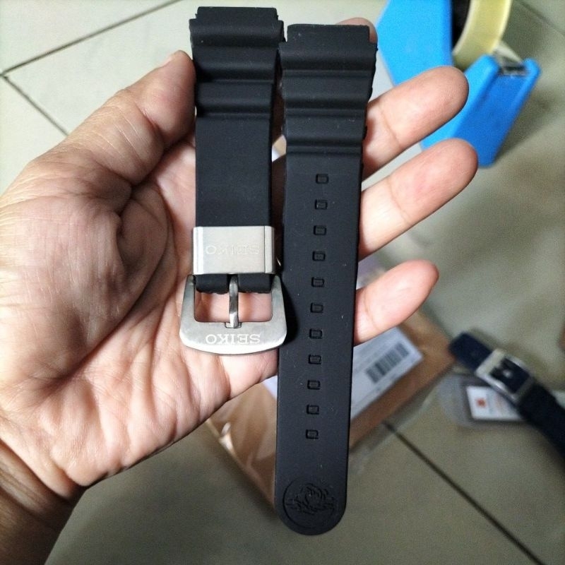 Strap Rubber Silicone Seiko Diver Tali jam tangan Seiko Diver Prospex