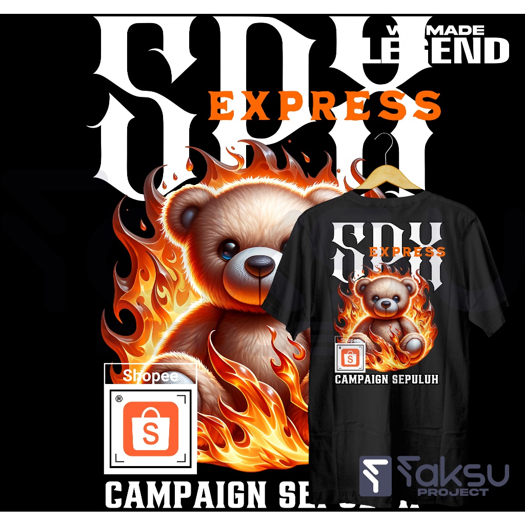 kaos spx express kaos spx express campaign 10.10 desain 2