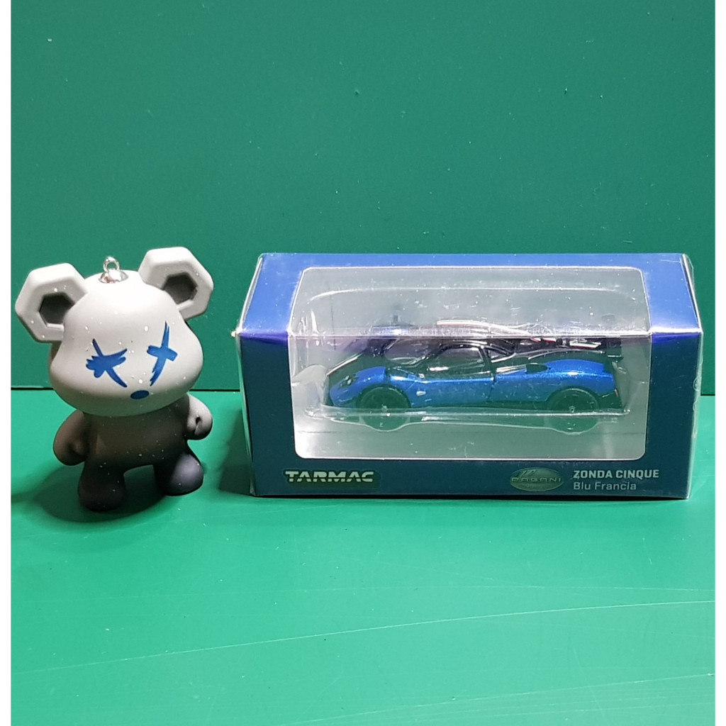Tarmac works zonda cinque blu francia diecast 1 64