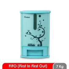 007 PUNDI RICE CONTAINER COSMOS TEMPAT PENYIMPAN BERAS 7KG KONTAINER