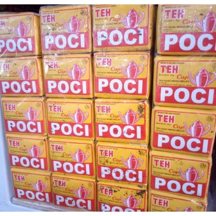 

[BN1] [1 PACK ISI 10] Teh Hijau Wangi Cap Poci Kuning / Teh Cap Botol