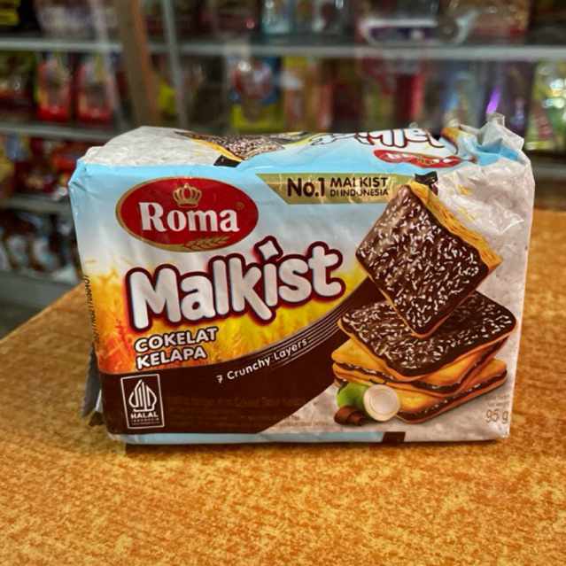 

ROMA MALKIST COKELAT KELAPA 95gr