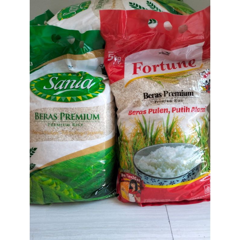 

Beras Sania Fortune Kemasan 5kg