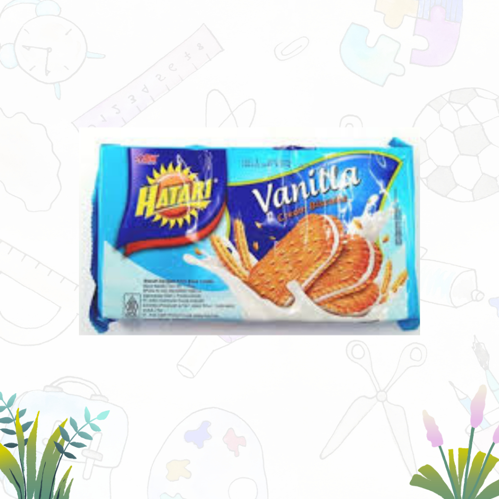 

Hatari Vanilla Cream Biscuits 190gram (PCS)