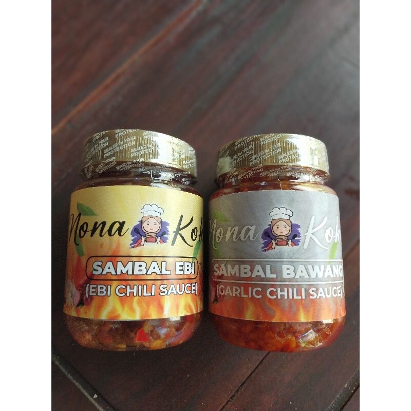 

HARGA PAKET UNTUK 2 SAMBAL || SAMBAL BAWANG DAN SAMBAL EBI/UDANG || 200 GRAM